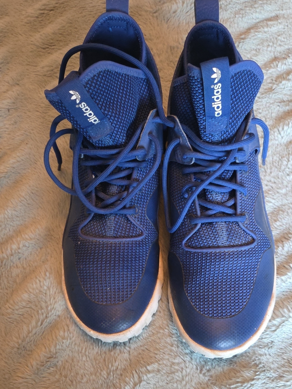 adidas Men’s Navy Blue Athletic Sneakers